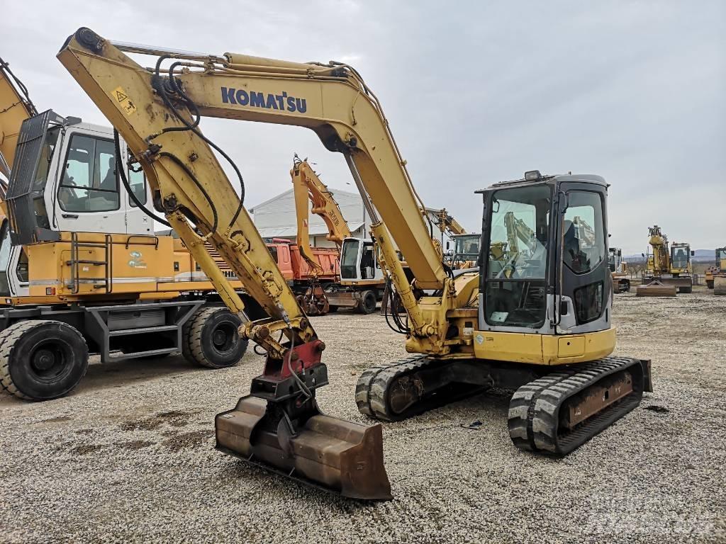 Komatsu PC 78 MR-6 Midi bagri 7t – 12t