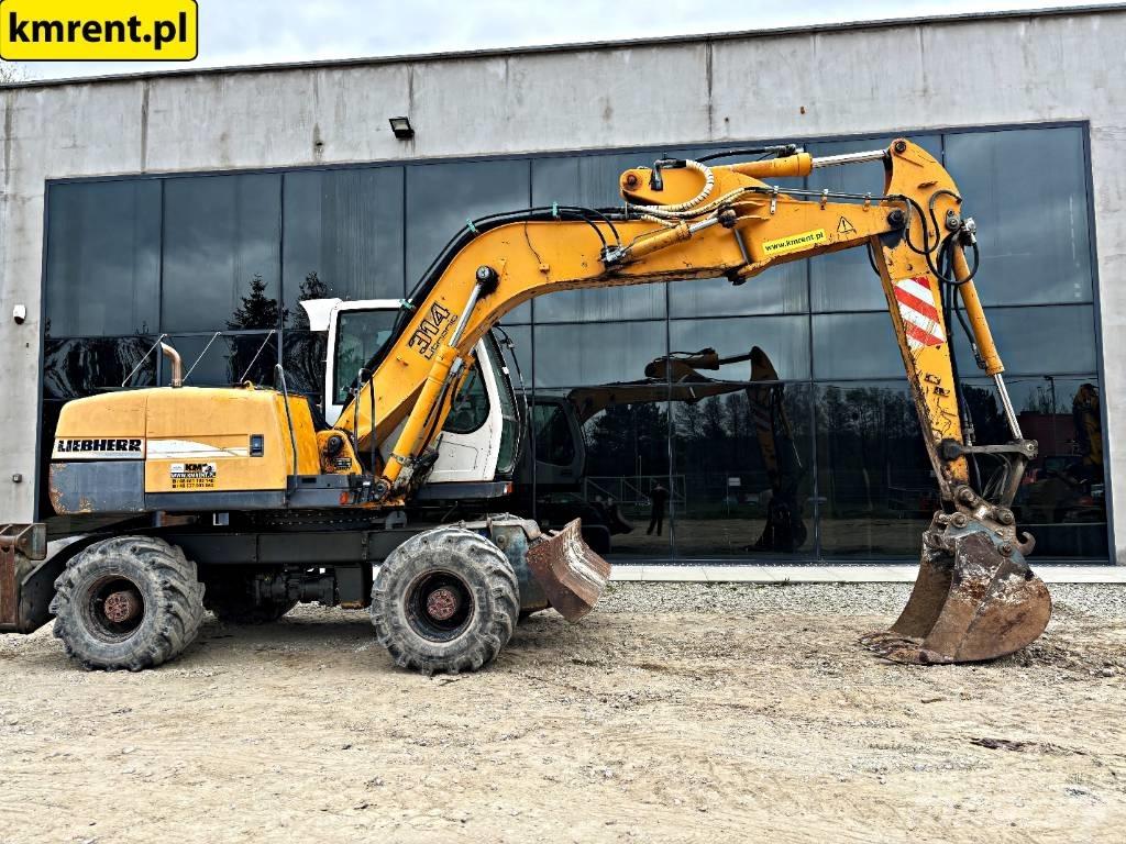 Liebherr A 314 Bagri na kolesih