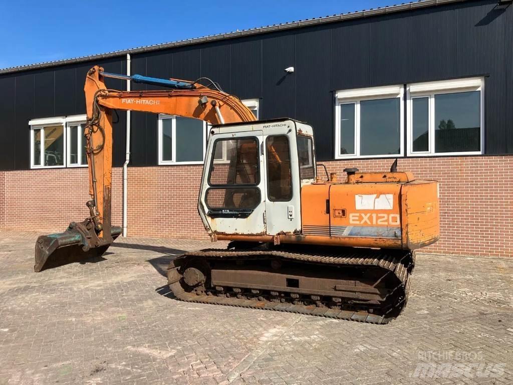 Fiat Hitachi EX120 Bagri goseničarji