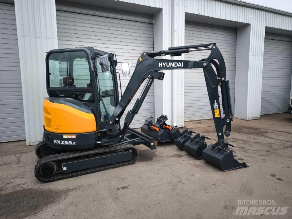 Hyundai HX 25 AZ Mini bagri <7t