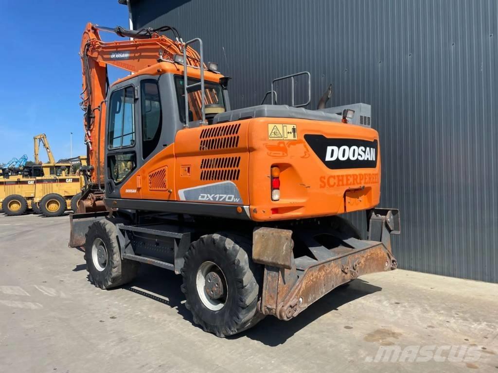 Doosan DX170W-5 Bagri na kolesih