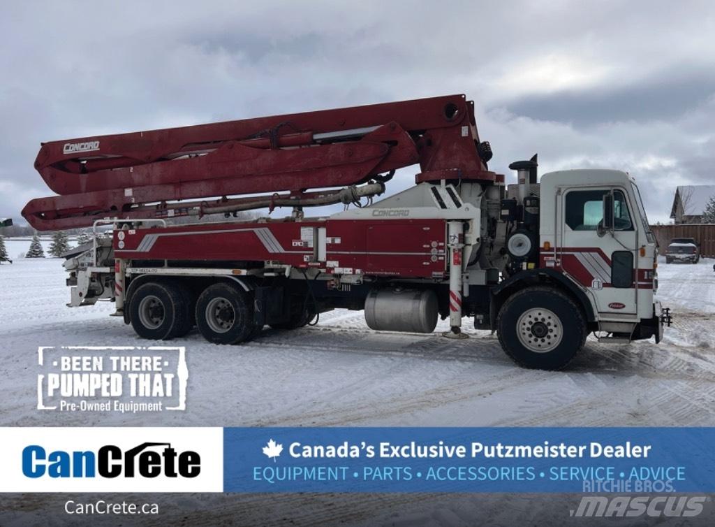 Concord CCP38ZX4-170 Kamionske črpalke za beton