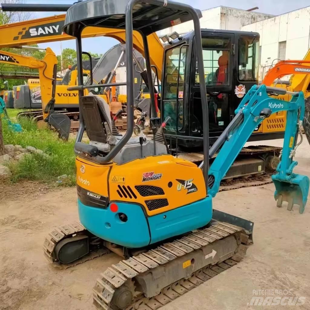 Kubota U 15 Mini bagri <7t