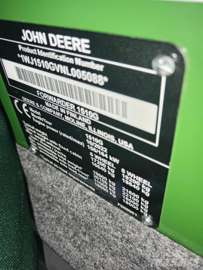 John Deere 1510 G Forwarderji
