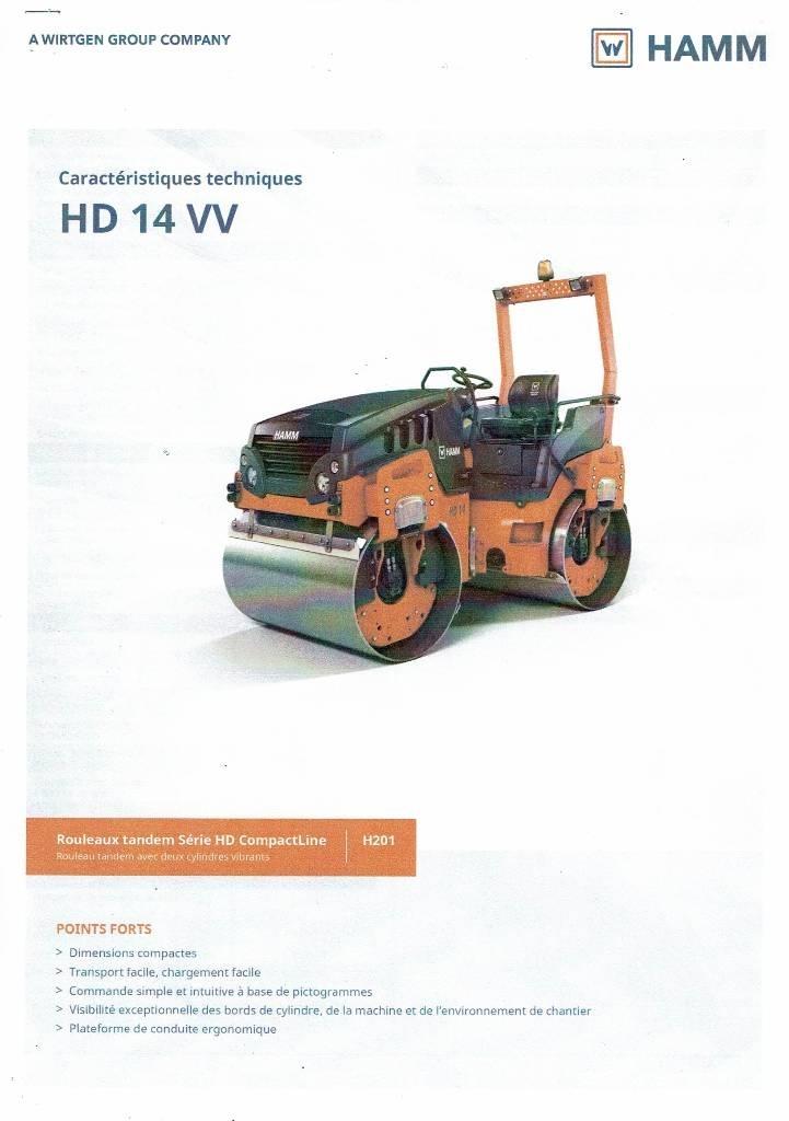 Hamm HD 14 VV Dvojni valjarji