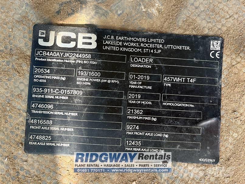 JCB 457 Kolesni nakladalci