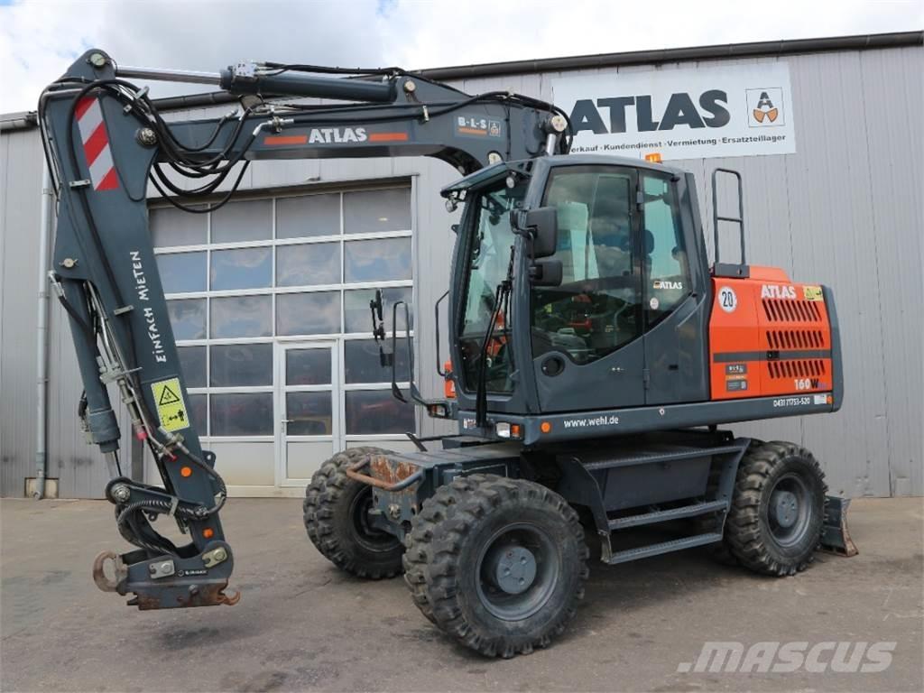 Atlas 160W-BLUE Bagri na kolesih