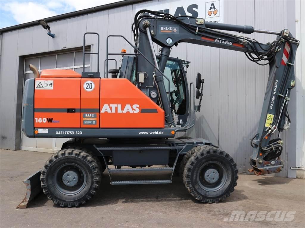Atlas 160W-BLUE Bagri na kolesih