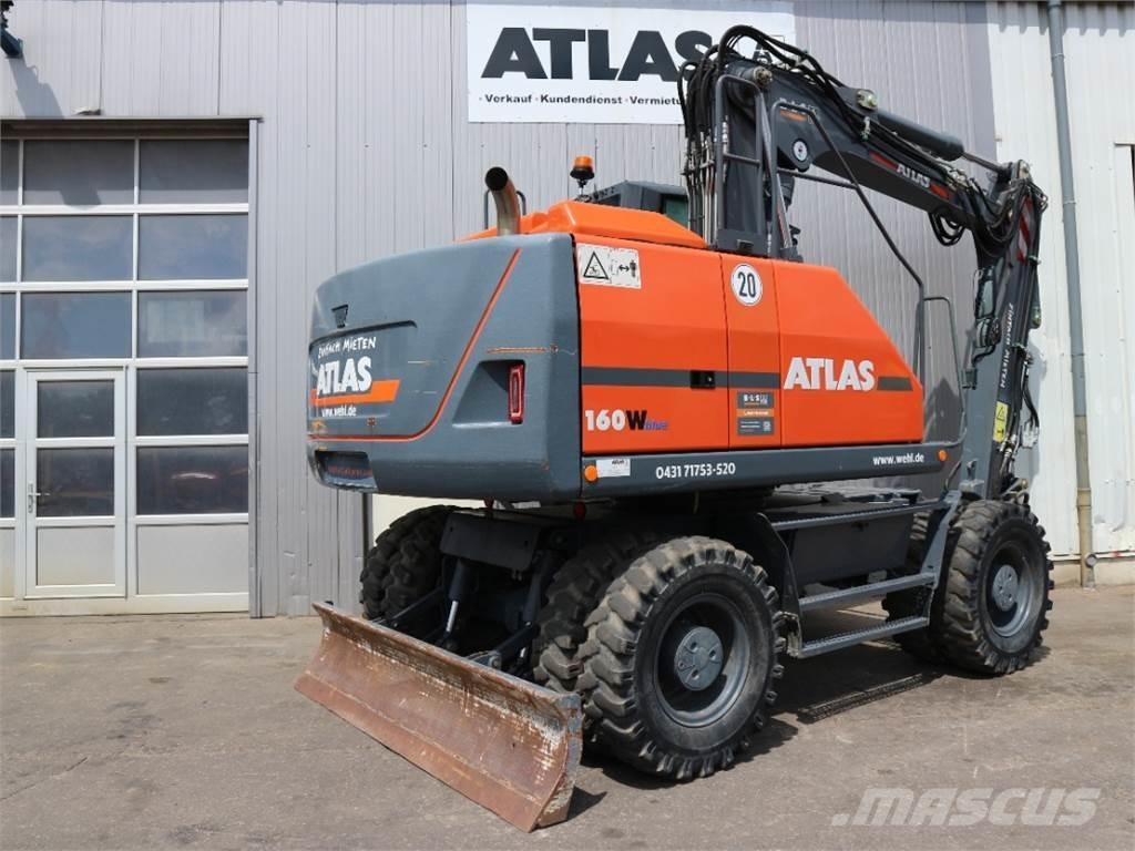 Atlas 160W-BLUE Bagri na kolesih