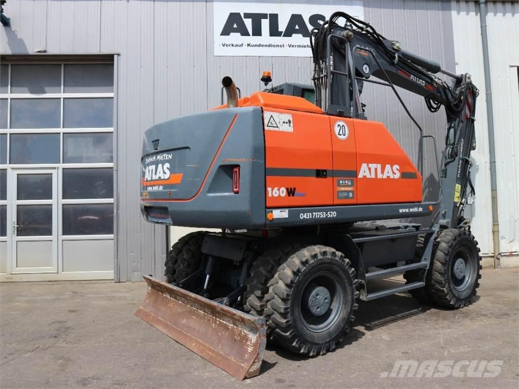 Atlas 160W-BLUE Bagri na kolesih