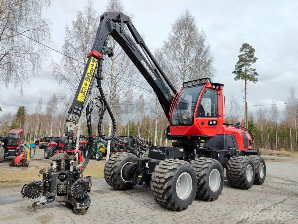 Komatsu 901 XC Harvesterji