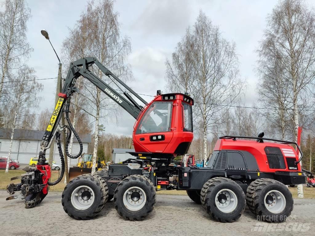 Komatsu 901 XC Harvesterji