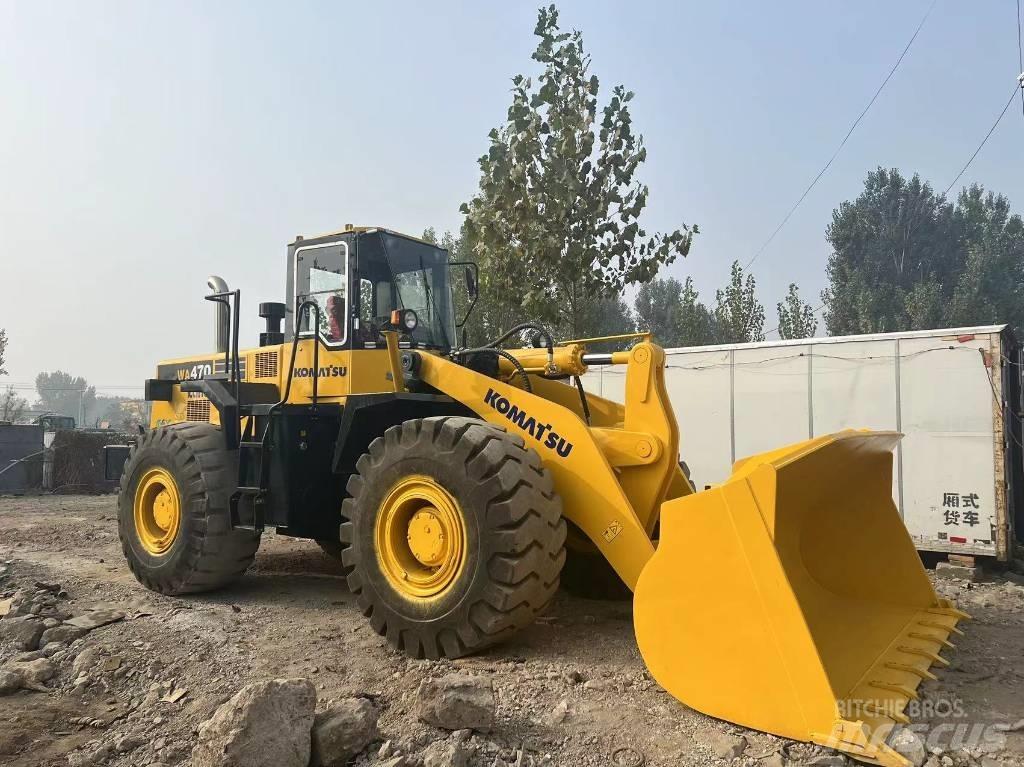 Komatsu WA 470 Kolesni nakladalci