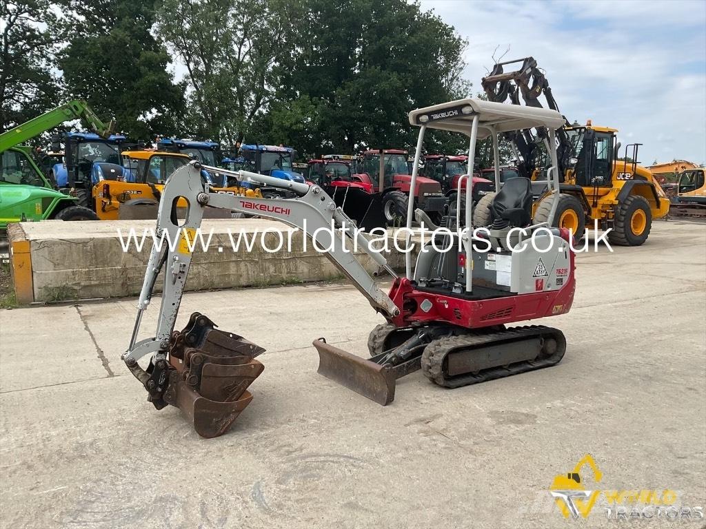 Takeuchi TB 216 Mini bagri <7t