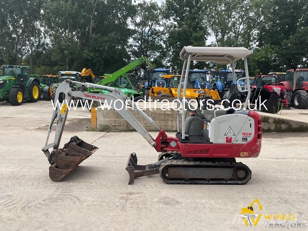 Takeuchi TB 216 Mini bagri <7t