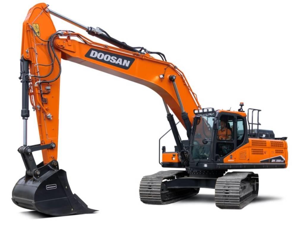 Develon DX300LC-7 Bagri goseničarji