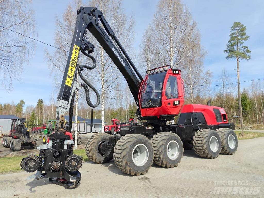 Komatsu 901 XC Harvesterji