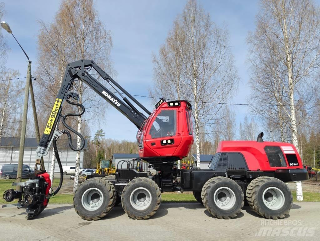 Komatsu 901 XC Harvesterji