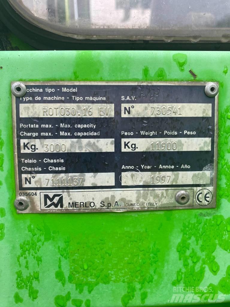 Merlo Roto 30.16 EV Teleskopski viličarji