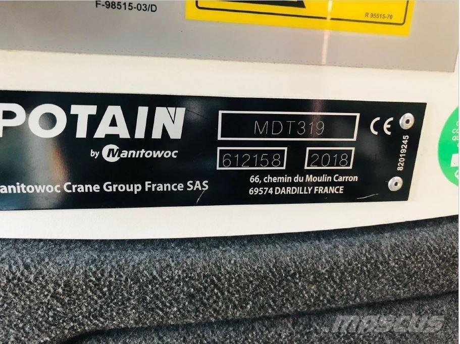 Potain MDT 319 Stolpni žerjavi