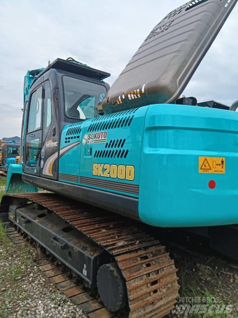 Kobelco SK 200 Midi bagri 7t – 12t