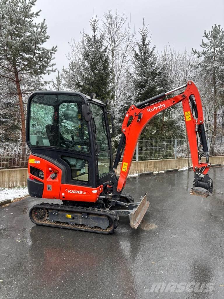 Kubota KX 019-4 Mini bagri <7t