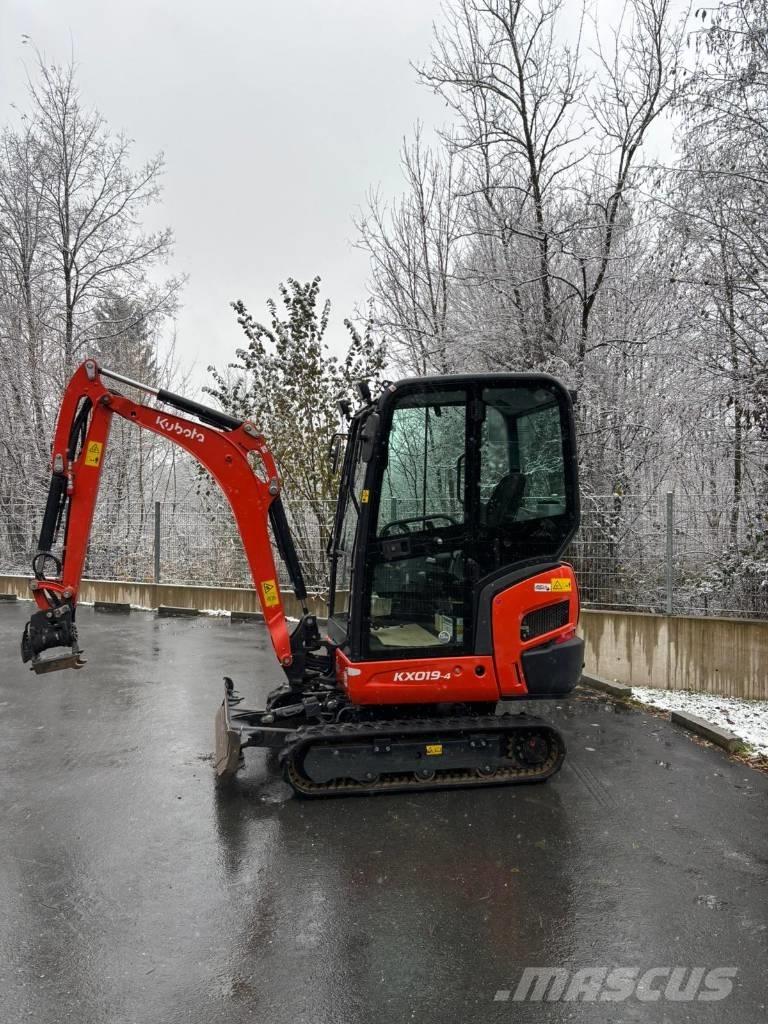 Kubota KX 019-4 Mini bagri <7t