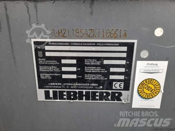 Liebherr A 920 Bagri na kolesih