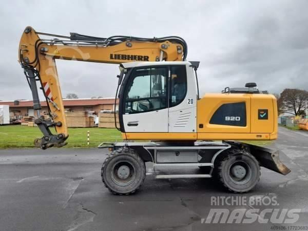 Liebherr A 920 Bagri na kolesih