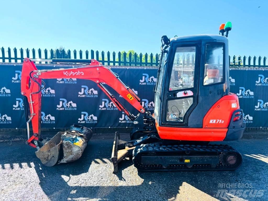 Kubota KX 71-3 Mini bagri <7t