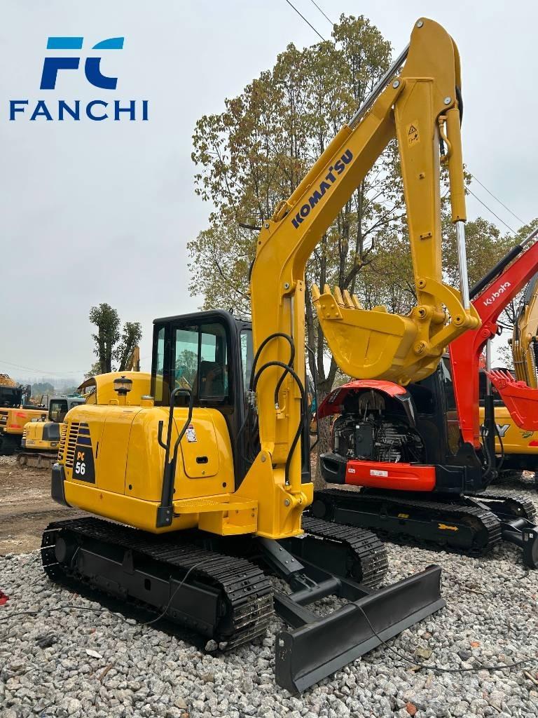 Komatsu pc56 Bagri goseničarji