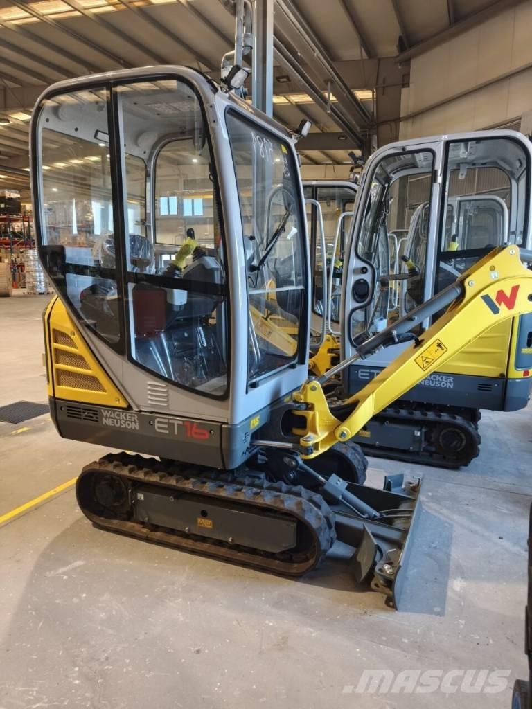 Wacker Neuson ET 16 Mini bagri <7t