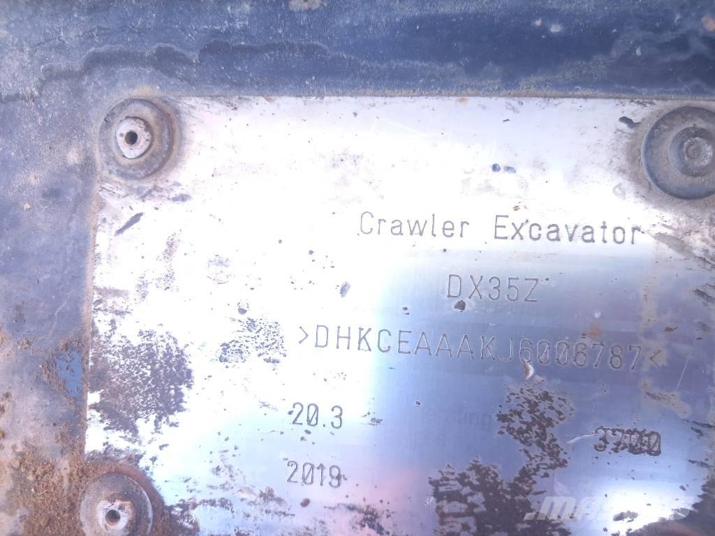 Doosan DX 35 Z Mini bagri <7t