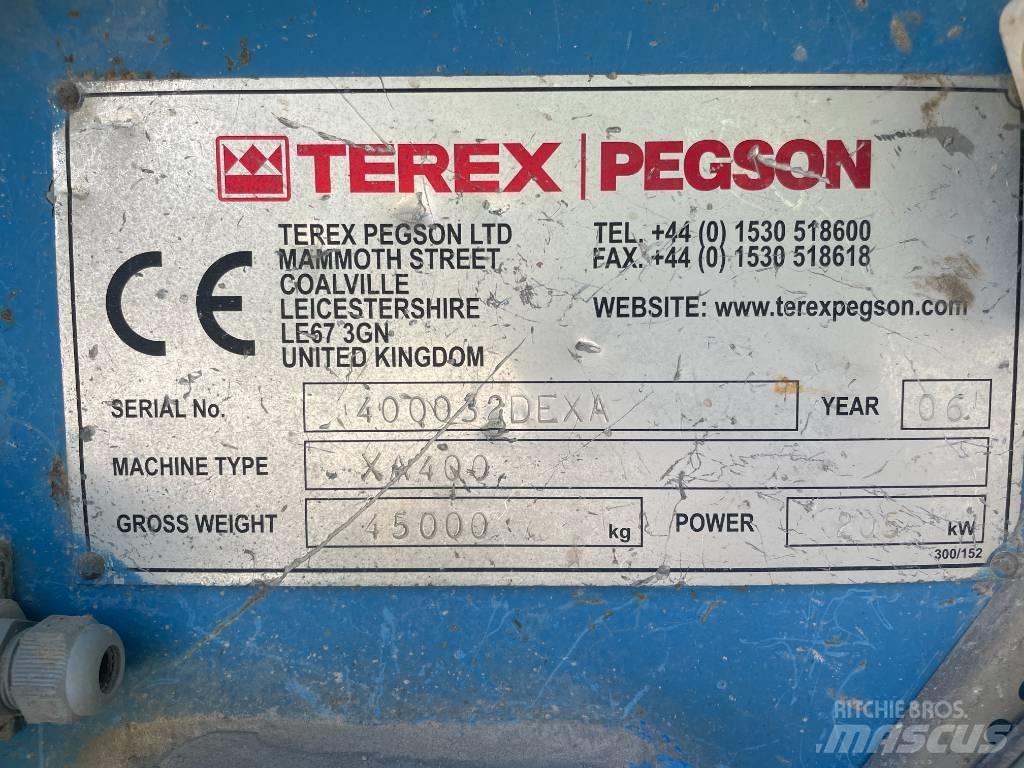 Terex Pegson XA 400 Mobilni drobilniki