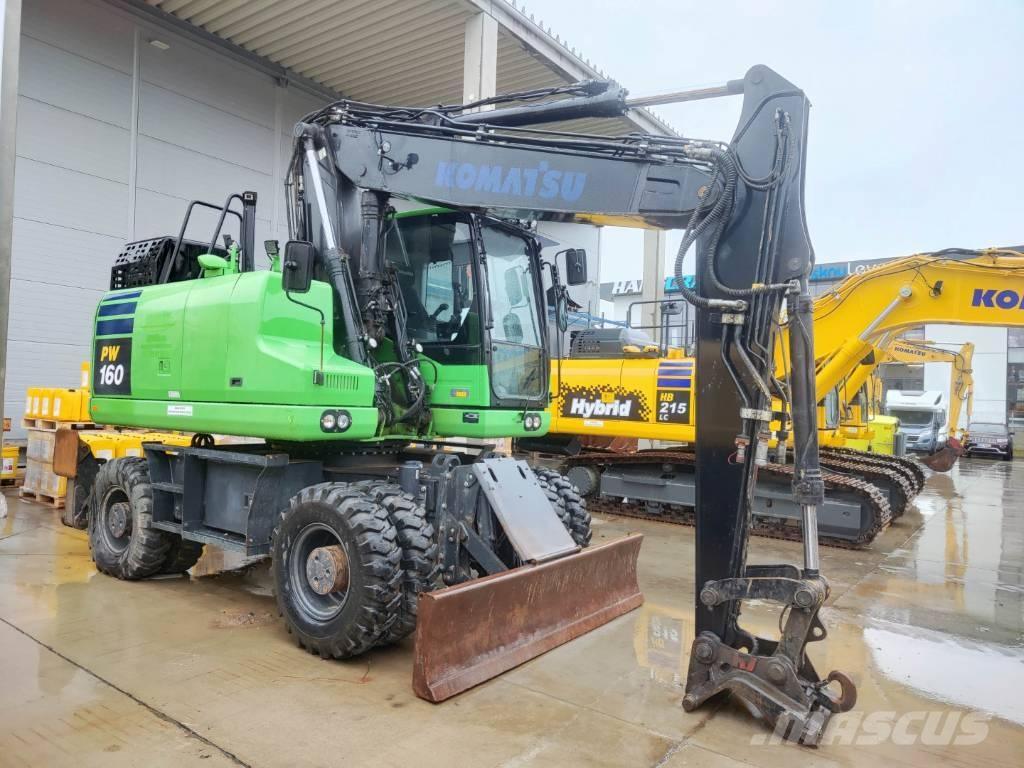 Komatsu PW 160-11 Bagri na kolesih