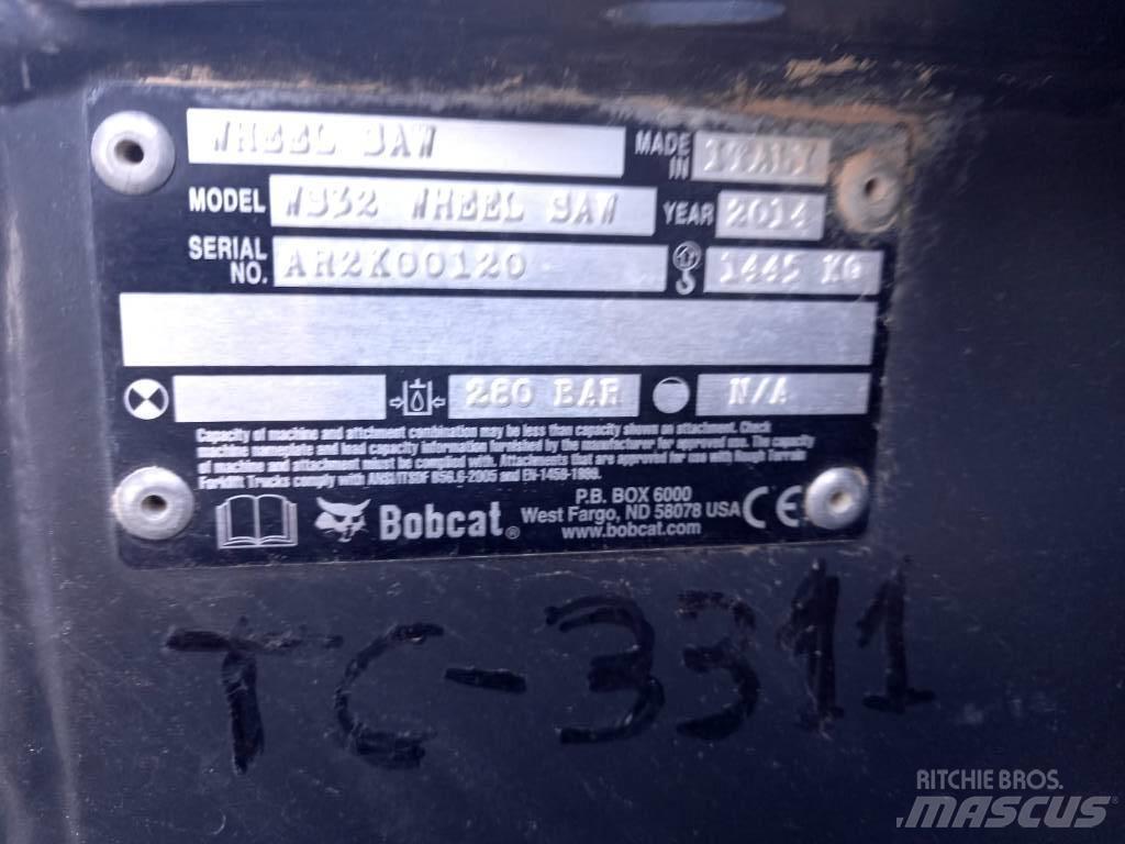 Bobcat WS 32 Freze za kopanje jarkov Trenčerji