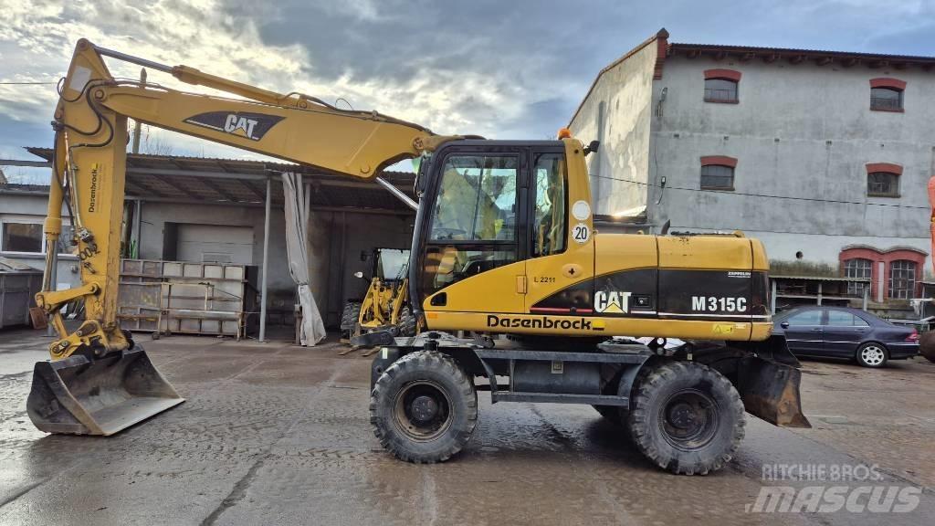 CAT M 315 C Bagri na kolesih