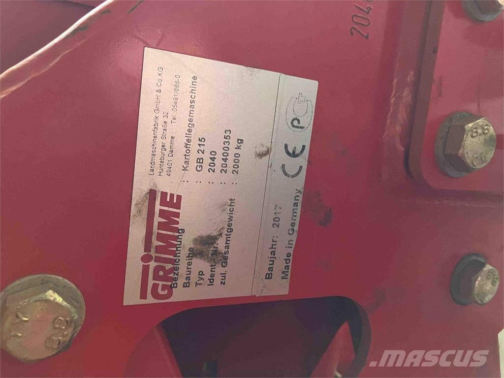Grimme GB 215 Sadilci krompirja