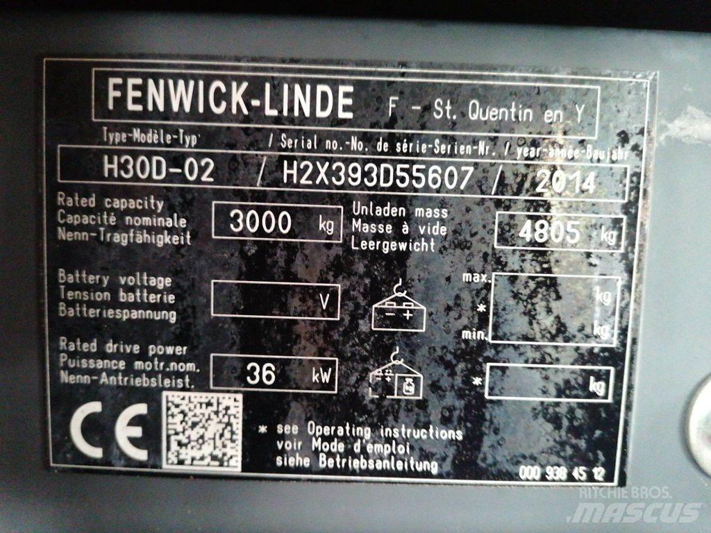 Linde H30D-02 Dizelski viličarji