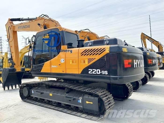 Hyundai R220LC-9S Bagri goseničarji