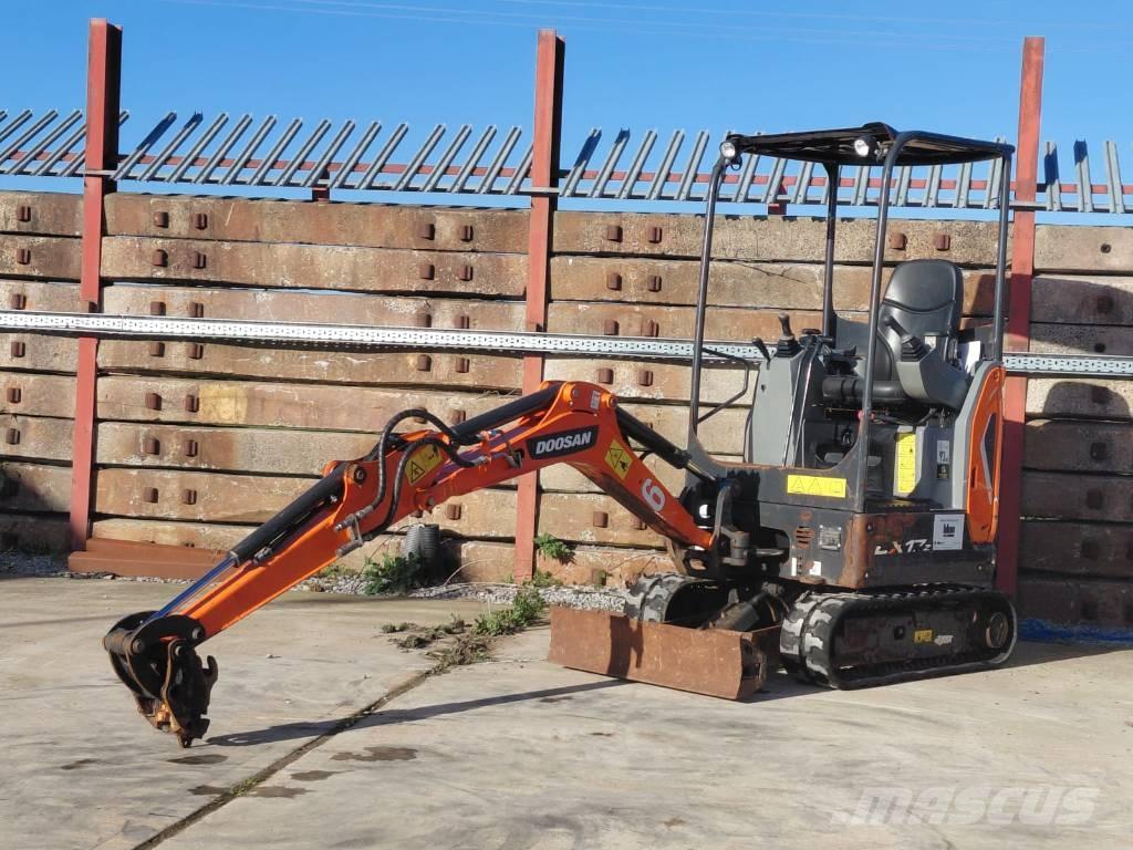 Doosan DX17Z Mini bagri <7t