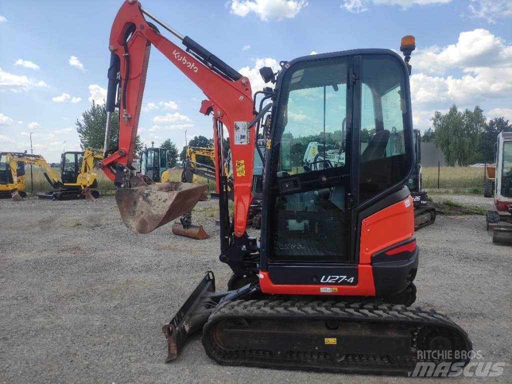 Kubota U 27-4 Mini bagri <7t
