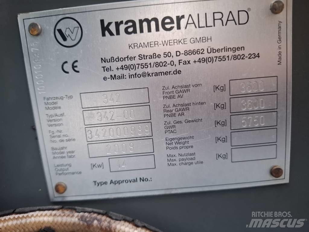Kramer 380 Kolesni nakladalci