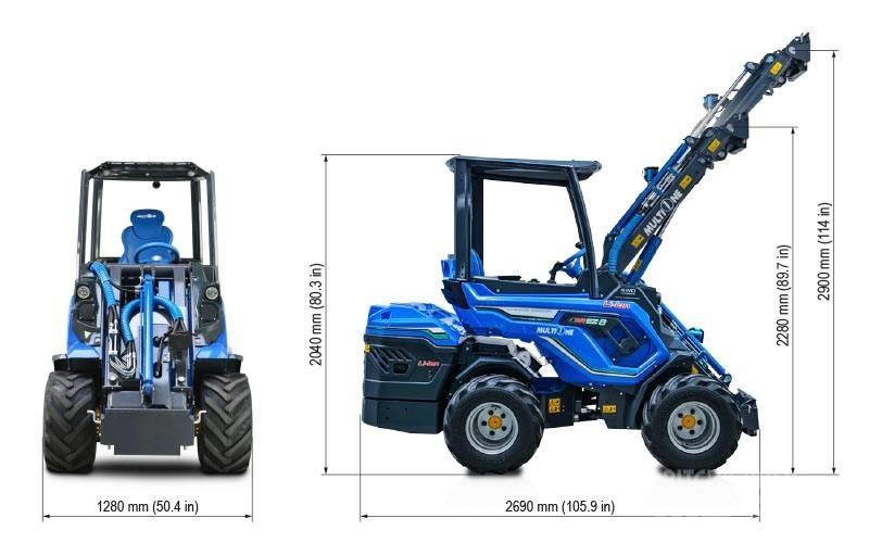 MultiOne EZ 8 Večnamenski nakladalci