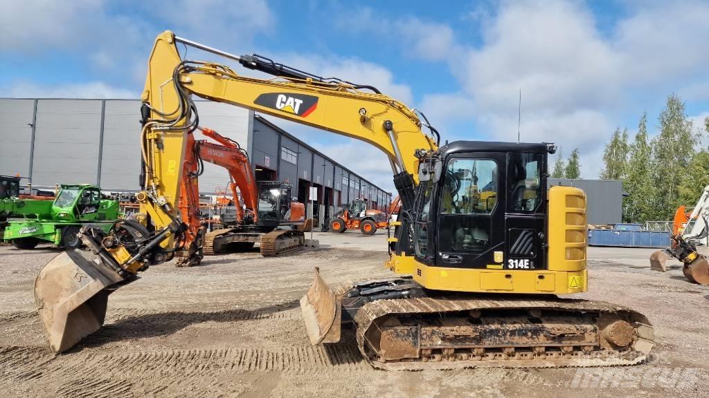 CAT 314E LCR Bagri goseničarji