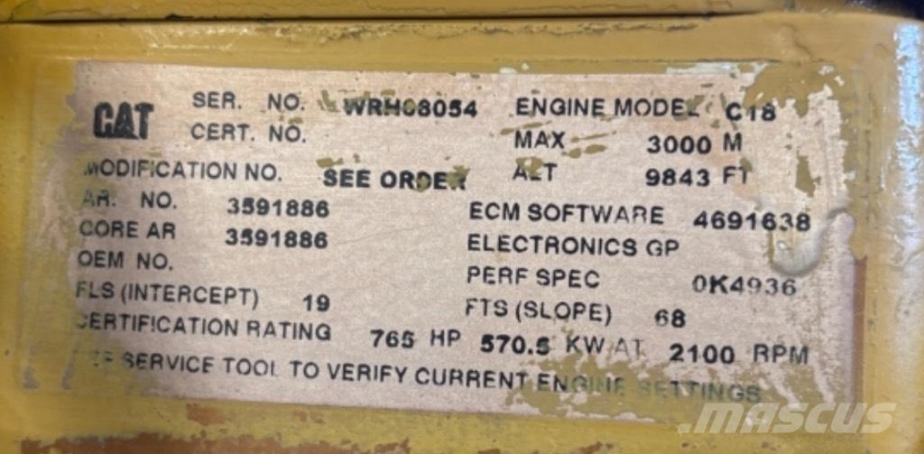 CAT C 18 Gradbeništvo - drugo