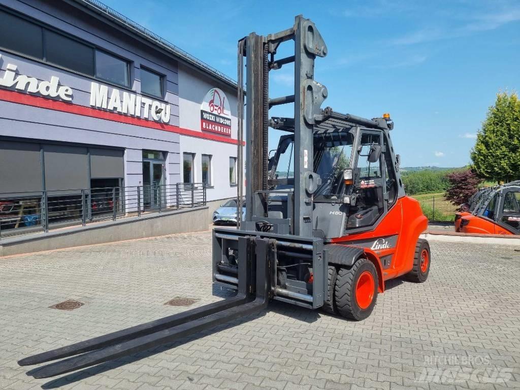 Linde H80T-01/900 Plinski viličarji