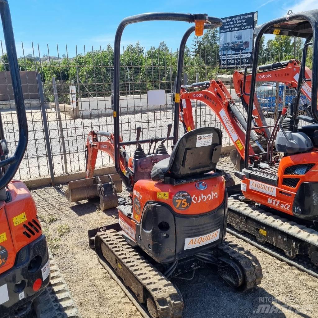 Kubota U 10-3a Mini bagri <7t