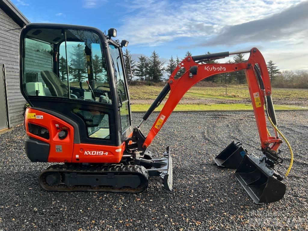 Kubota KX 019-4 Mini bagri <7t