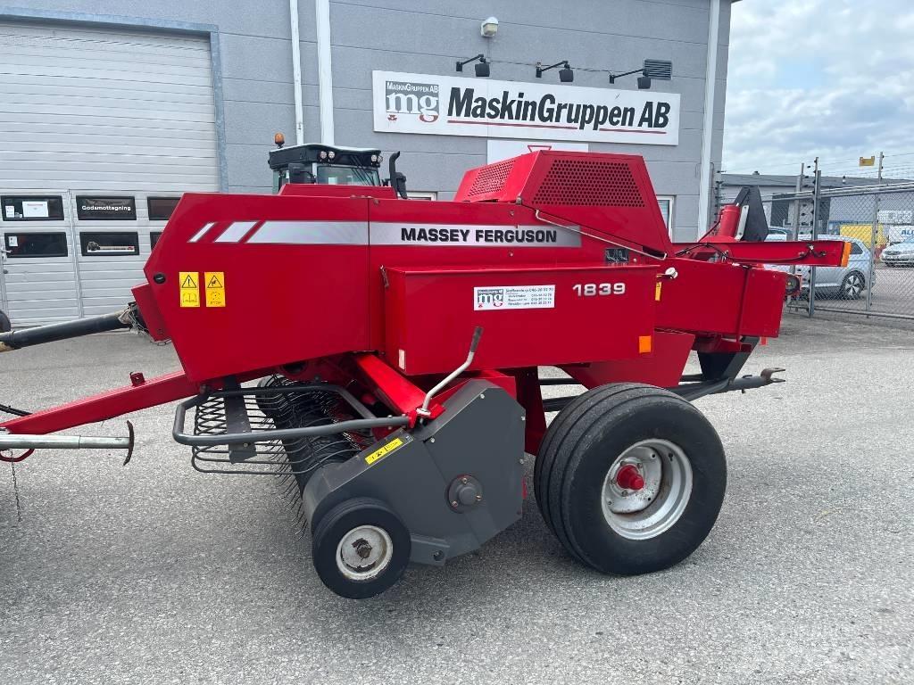 Massey Ferguson 1839 Balirke (kvadratne bale)